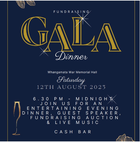 Moana House Village Fundraising Gala Dinner - Coromandel's CFM