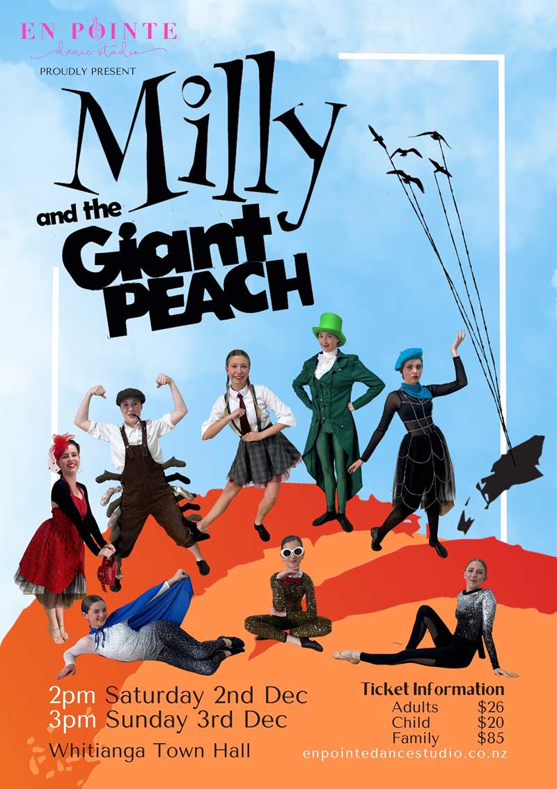 En Pointe Dance Studio - Milly and the giant peach showcase